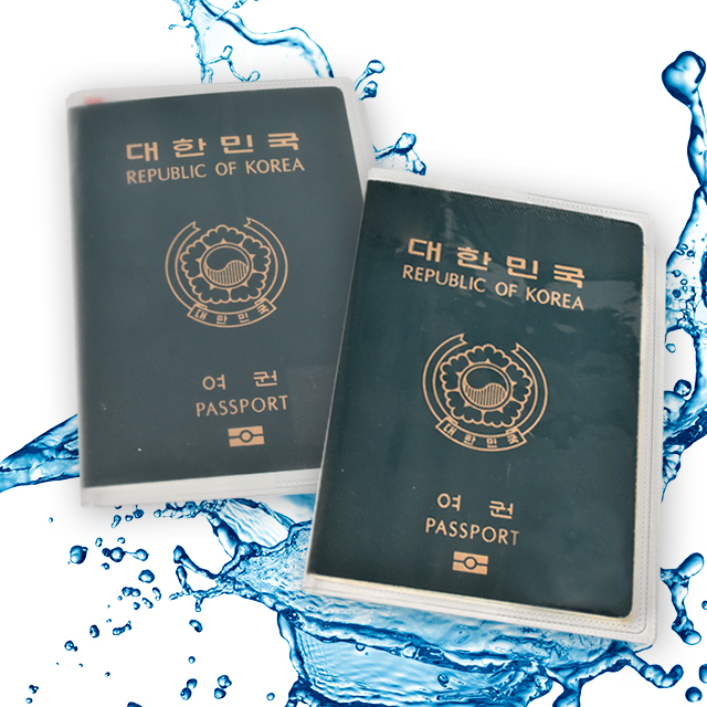 투명 여권 케이스 반투명 커버 한국 PVC 구여권 심플 홀더 해외여행 용품 추천