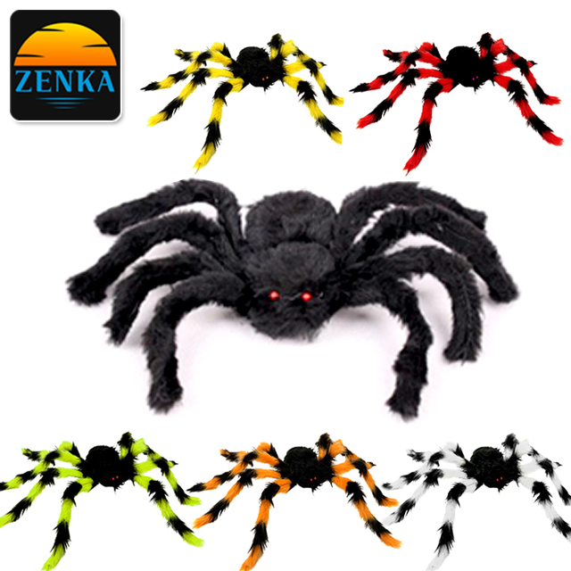 젠카 할로윈 거미 인형 포토존 장식 대형 거미줄 모형 파티 데코 용품 캠핑 꾸미기 홈파티